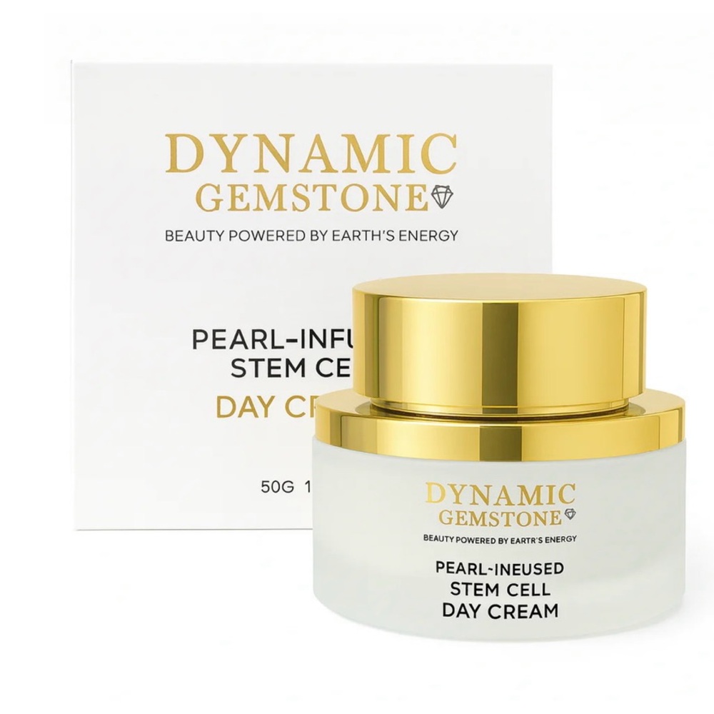 Dynamic Gemstone Day Treatment Cream with Pearl & Gemstone Extracts, 50g